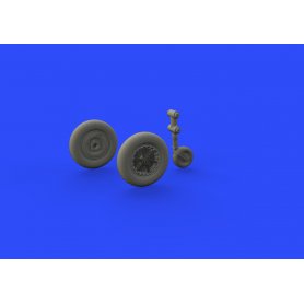 Eduard 1:48 Messerschmitt Bf-109 G-2 wheels dla Eduard