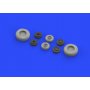 Eduard 1:48 F-14A wheels early dla Tamiya