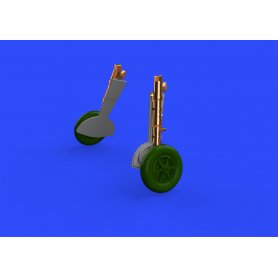 Eduard 1:48 Messerschmitt Bf-109F undecarriage legs dla Bronze i Eduard