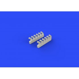 Spitfire exhaust stacks - rounded EDUARD 70121