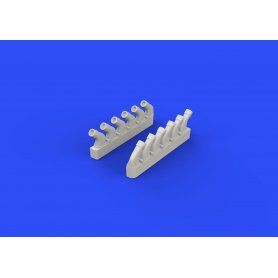 Spitfire exhaust stacks - rounded EDUARD 70121