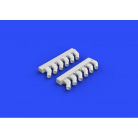 Spitfire exhaust stacks - rounded EDUARD 70121