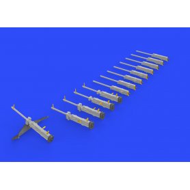 B-17G guns AIRFIX