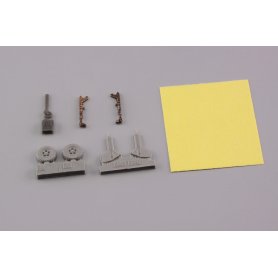 Eduard 1:72 Supermarine Spitfire Mk.IX legs w/5 spoke wheels, pattern dla Eduard