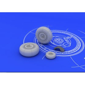 Eduard 1:72 Junkers Ju-88 wheels late dla Revell