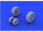 Eduard 1:72 Wheels for JAS-39 Gripen / Revell 