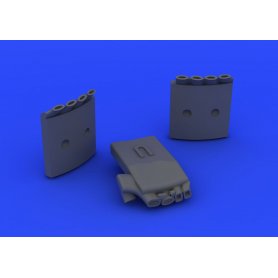 Fw 190A exhaust stacks Eduard