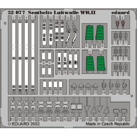 Eduard 32507 Seatbelts Luftwaffe WWII