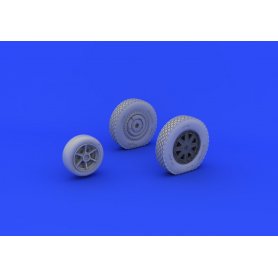 Eduard 632073 P-39 Wheels Late Kittyhawk