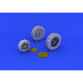 Eduard 632073 P-39 Wheels Late Kittyhawk