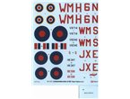 Eduard 1:48 Decals for CZECH NIGHT FIGHTERS IN RAF