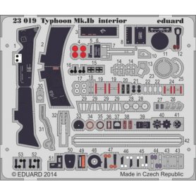 Eduard BIG 1:24 Hawker Typhooin Mk.Ib dla Airfix A19002