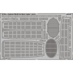 Eduard BIG 1:24 Hawker Typhhon Mk.Ib car door dla Airfix A19003