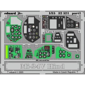 Mi-24V HIND 1/35 TRUMPETER