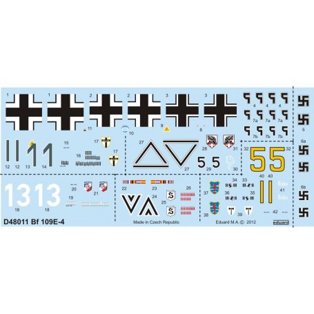 Bf 109E-4 EDUARD