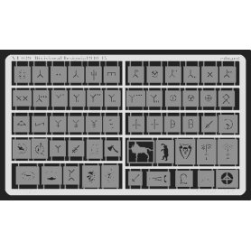 Eduard 1:35 Szablony Divisional Insignia 1940-45