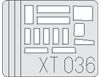 Eduard 1:35 Masks for peryskopów do Leopard 2A5 / Tamiya