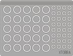 Eduard 1:35 Wheel masks for Sd.Kfz.165 Hummel - Dragon 