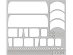 Eduard 1:35 Window masks for Faun SLT 56 / Trumpeter 