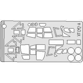 Eduard 1:48 Maski do Messerschmitt Me-410 dla Monogram