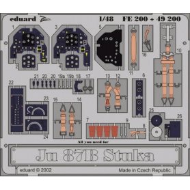 EDUARD FE200 JU-87B HASEGAWA