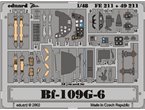 Eduard 1:48 Messerschmitt Bf-109 G-6 dla Hasegawa