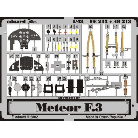 Meteor F.Mk.3 TAMIYA