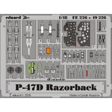 P-47D-20 TAMIYA