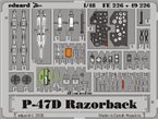 Eduard 1:48 Republic P-47 D-20 Thunderbolt RAZORBACK dla Tamiya