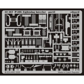 Eduard BIG 1:32 P-38L color set dla Trumpeter