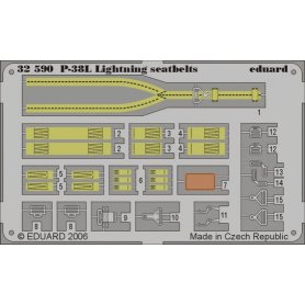 Eduard BIG 1:32 P-38L color set dla Trumpeter