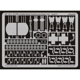 Eduard BIG 1:32 P-38L color set dla Trumpeter