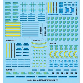 TRUMPETER 1:32 02250 GRUMMAN A-6E INTRUDER TRAM