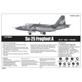 Trumpeter 1:32 Sukhoi Su-25 Frogfood A