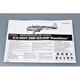 Trumpeter 1:32 02243 U.S. Navy SBD-5/A-24B Dauntless