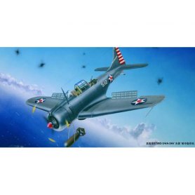 TRUMPETER 1:32 02242 U.S. NAVY SBD-3/4/A-24A "DAUNTLESS"