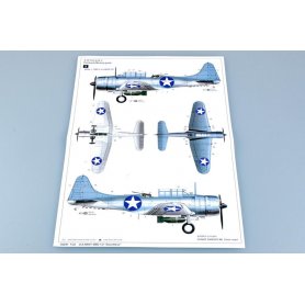 TRUMPETER 1:32 02241 U.S. NAVY SBD-1/2 "DAUNTLESS"