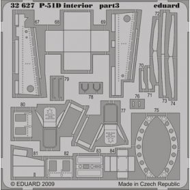 Eduard BIG 1:32 North American P-51D dla Trumpeter