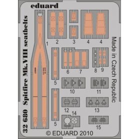Eduard BIG 1:32 Supermarine Spitfire Mk.VIII dla Tamiya