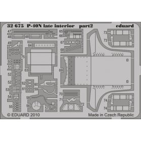 Eduard BIG 1:32 Curtiss P-40N late dla Hasegawa