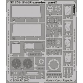 Eduard BIG 1:32 Curtiss P-40N late dla Hasegawa