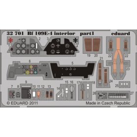Eduard BIG 1:32 Messerschmitt Bf-109 E-4 dla Dragon i Cyber Hobby