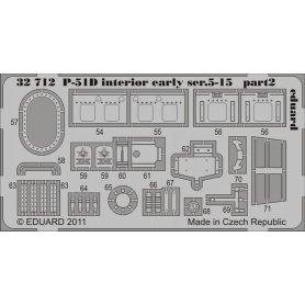 Eduard BIG 1:32 North American P-51D early dla Tamiya