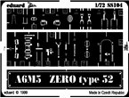 Eduard 1:72 Mitsubishi A6M5 Type 52 Zero dla Academy