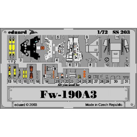 Fw 190A-3 TAMIYA