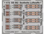 Eduard 1:72 Seatbelts for Luftwaffe fighters WWII | STEEL | 