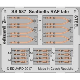 Seatbelts RAF late STEEL