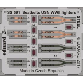 Seatbelts USN WWII fighters STEEL