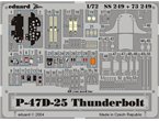 Eduard 1:72 Republic P-47 D-25 Thunderbolt dla Tamiya