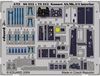 Eduard 1:72 Interior elements for Gannet AS.Mk.1/4 / Revell